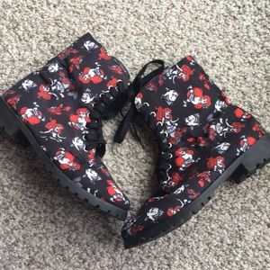 Little Mermaid Combat Boots